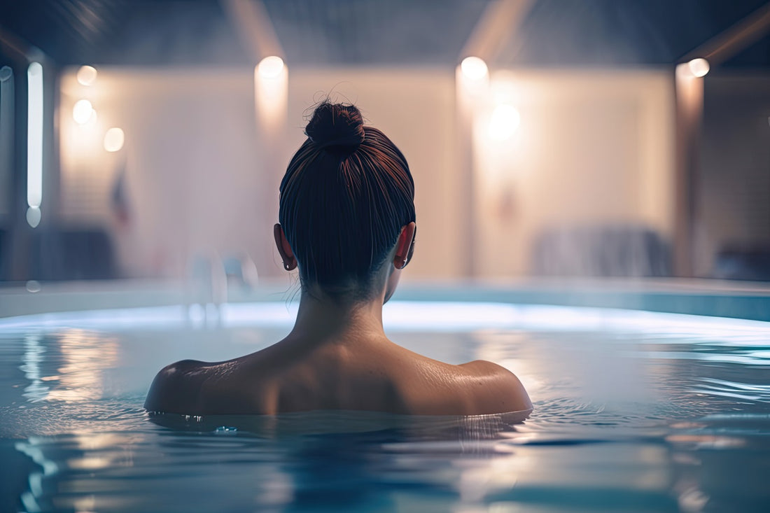 How to wear your hair if you want to use your hot tub?