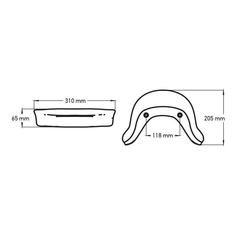 Headrest - corner - Buenospa