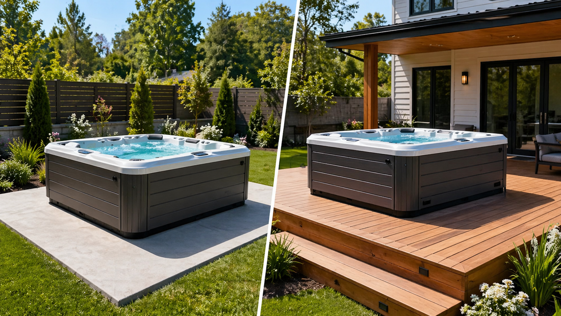 Concrete Pad or Deck for a Hot Tub: Which Foundation is Better?