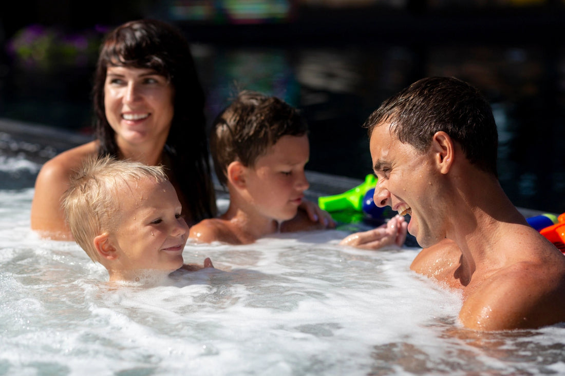 Have fun with your family and friends in your hot tub!