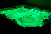 Jersey Hot Tub / Spa - for 6 persons / Buenospa  - colors 1