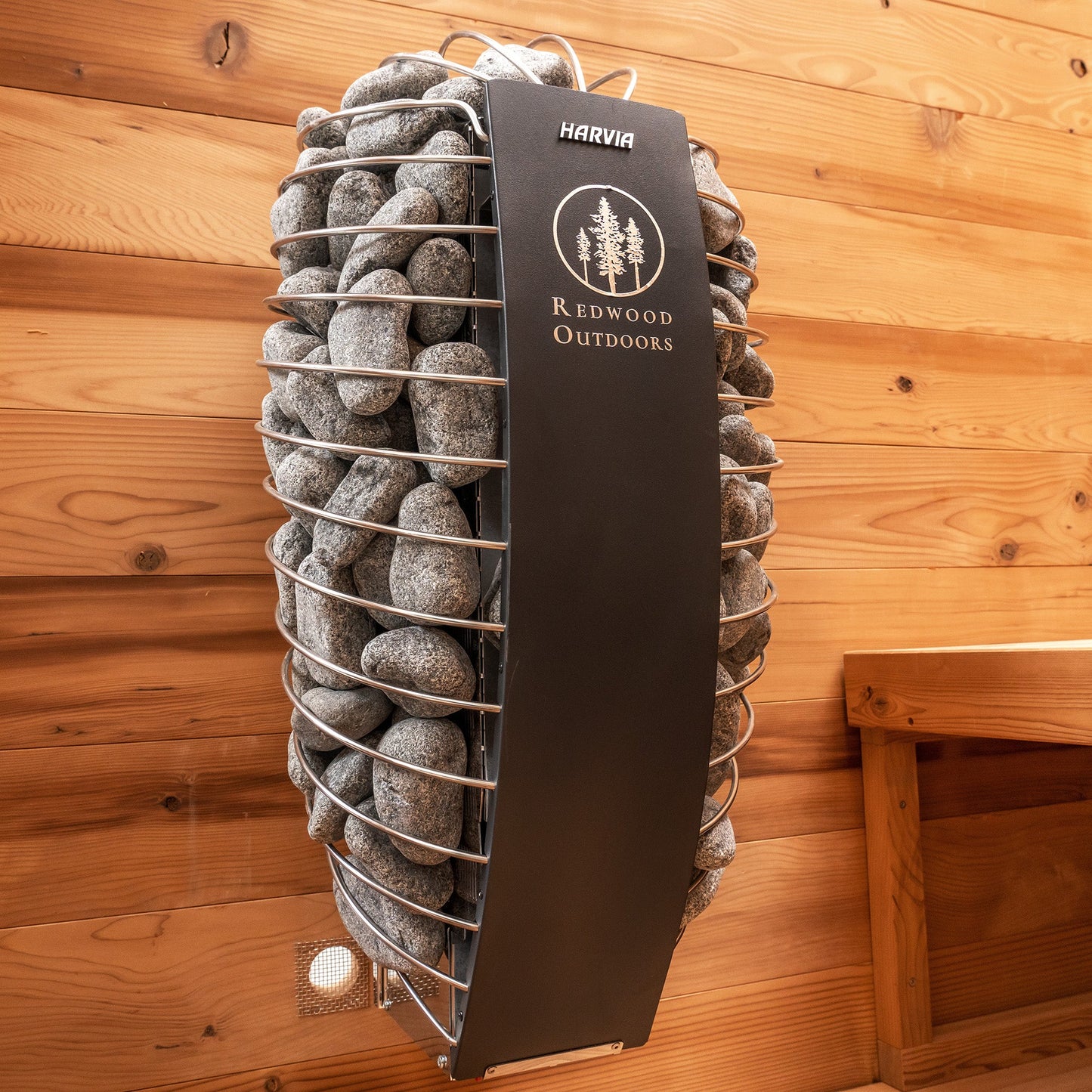 Summit Outdoor Sauna - 6 Person w/ Harvia Spirit Wi-Fi 8kW Heater