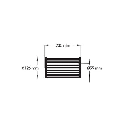 Superfine Antimicrobial paper filter 9.25in x 5in - Buenospa