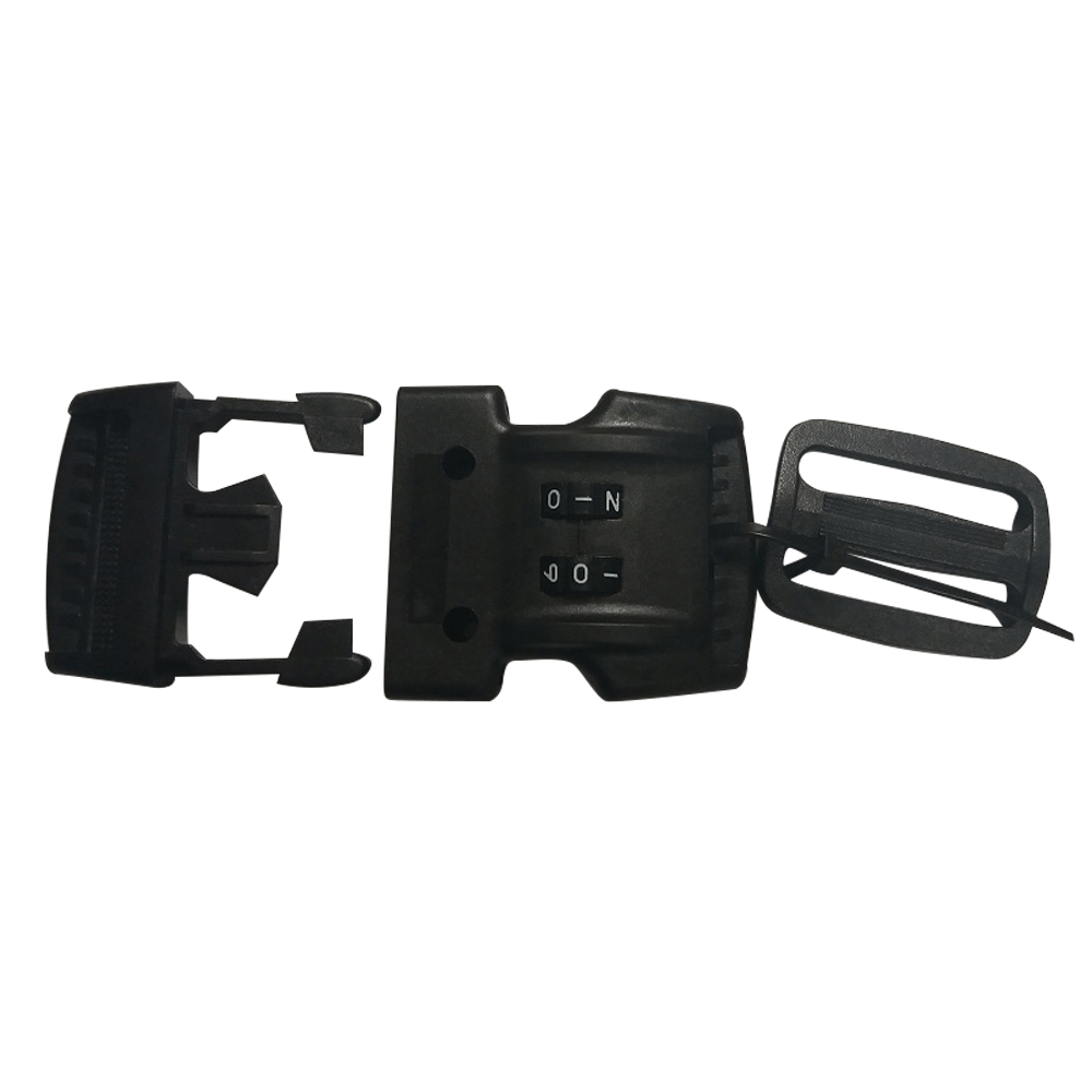 Buckle kit (4 pcs) with number combination lock - Buenospa