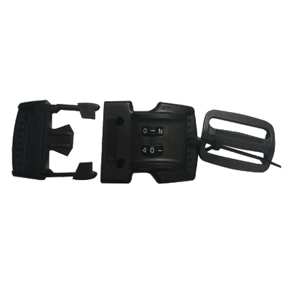 Buckle kit (4 pcs) with number combination lock - Buenospa