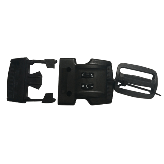 Buckle kit (4 pcs) with number combination lock - Buenospa